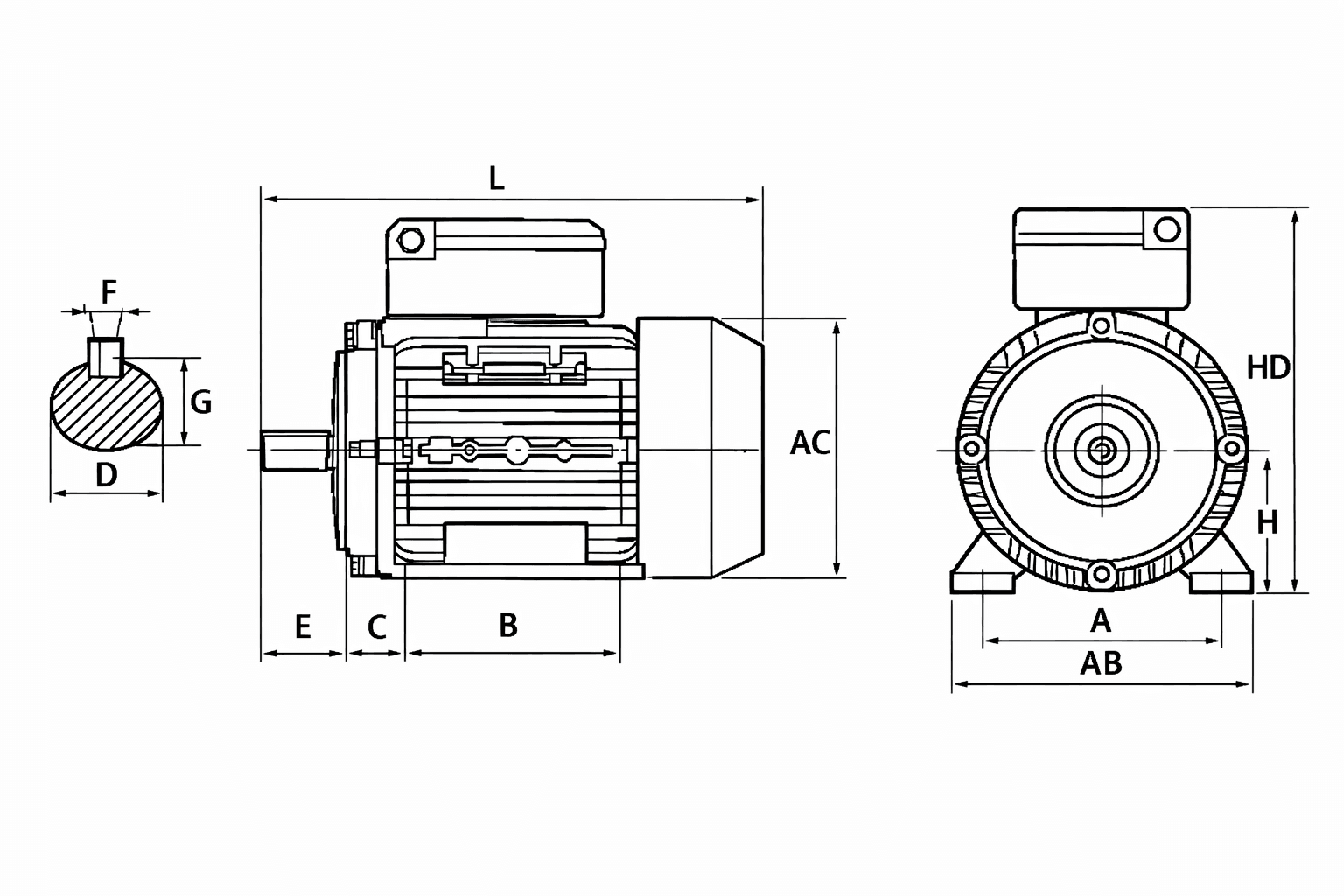 Motor0.5Hp diagrama